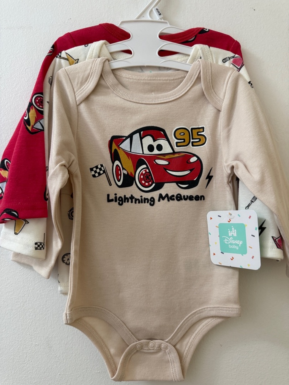 Disney Lightning McQueen Bodysuit